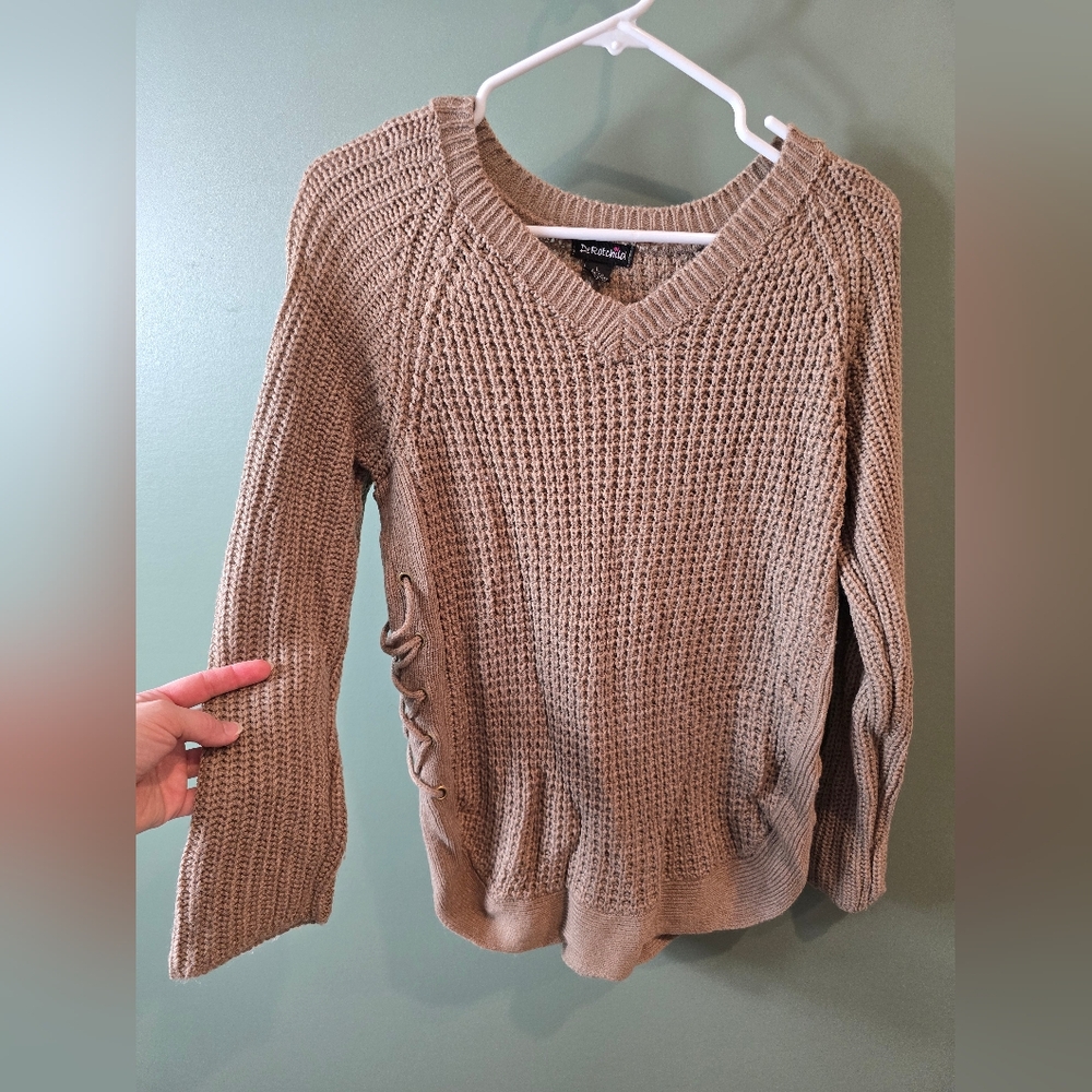 deRotchild sweater womens L sz